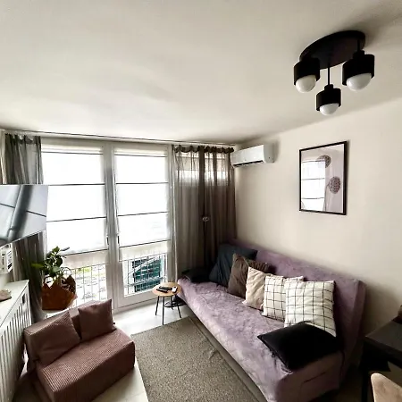 Sky Apartment Comfy Suite Pereca Warschau Exterior foto
