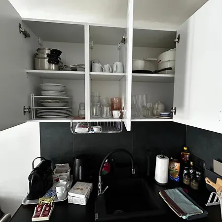 Sky Apartment Comfy Suite Pereca Warschau Exterior foto